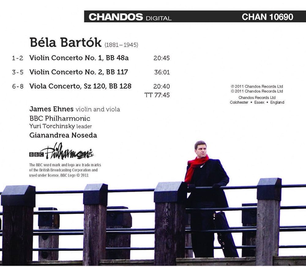 James Ehnes, B. Bartok, Béla Bartók, Gianandrea Noseda, BBC